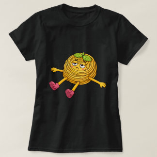 Pasta Polo Lying Down Tired and Drained T-Shirt