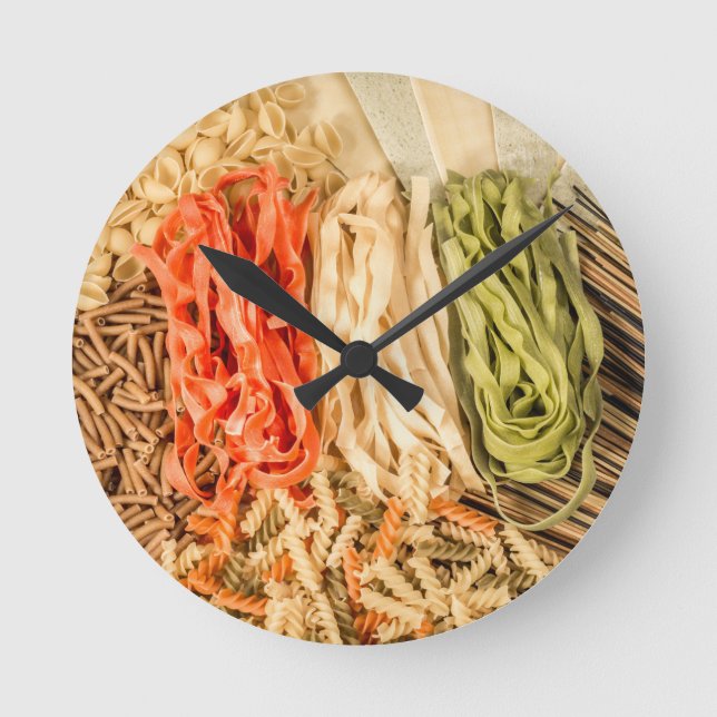 Pasta Round Clock (Front)