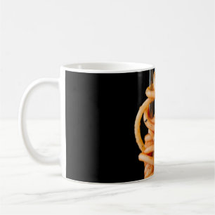 Pasta spun on a Fork, Food Spaghetti Coffee Mug