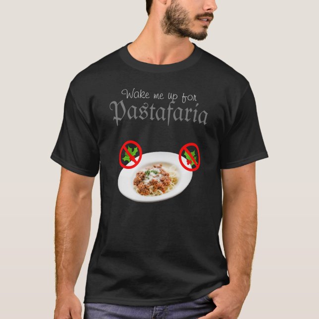 Pastafarian Anti-Christmas T-Shirt (Front)
