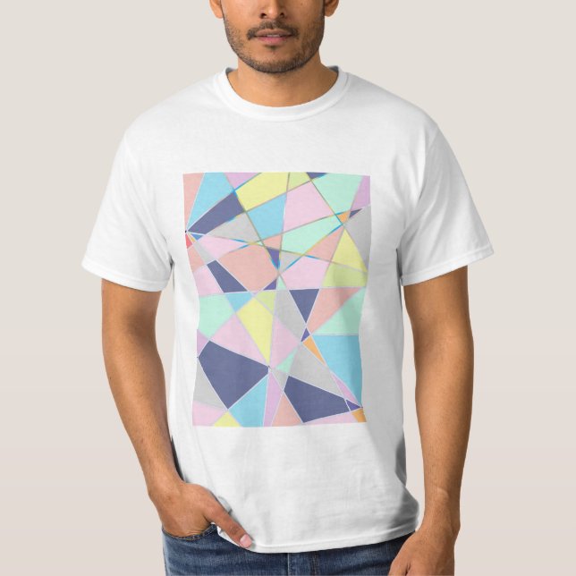 pastal abstract pattern  T-Shirt (Front)