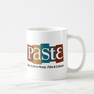 Paste Block Logo Tag on Bottom Colour Coffee Mug