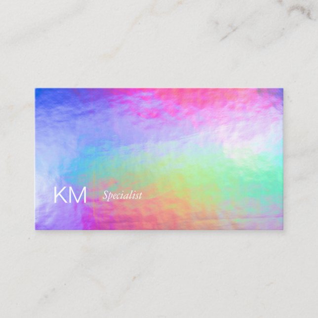 Paste Foil | Background Business Card (Front)