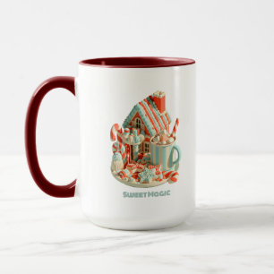 Pastel 3D Candy House Sweet Magic Mug