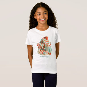 Pastel 3D Candy House Sweet Magic T-Shirt