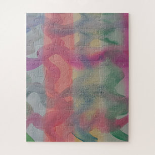 Pastel Abstract Art Jigsaw Puzzle