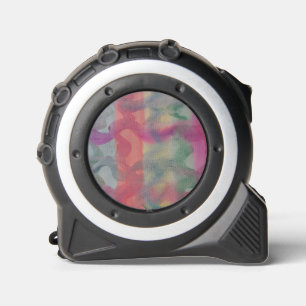 Pastel Abstract Art Tape Measure 1