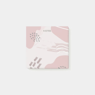 Pastel Abstract Brush Stroke Post-it Notes