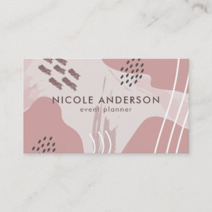 Pastel Abstract Business Card