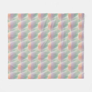 Pastel Abstract Gradient Soft Colour Aesthetic Fleece Blanket