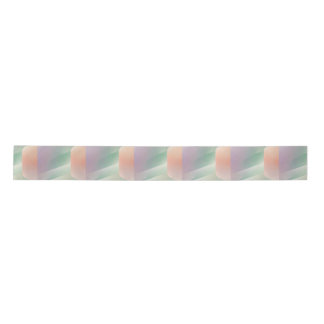 Pastel Abstract Gradient Soft Colour Aesthetic Satin Ribbon