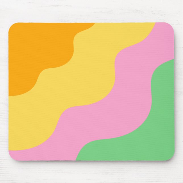 Pastel Abstract PatternPastel Abstract Pattern Mouse Mat (Front)