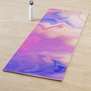 Pastel Abstract   Yoga Mat