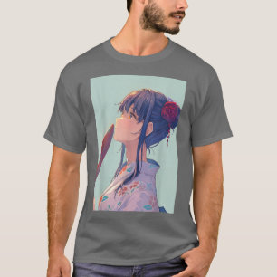 Pastel Aesthetic Anime - Kawaii Japanese Anime Gir T-Shirt