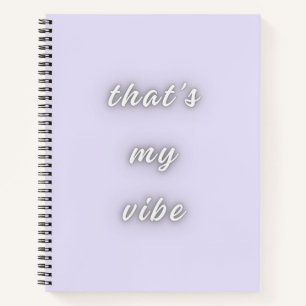 Pastel Aesthetic Clean Notebook Journal
