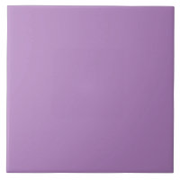 Pastel Amethyst Ceramic Tile.