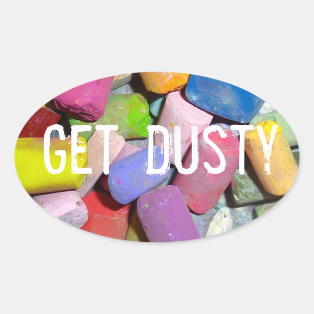 Pastel Artist Sticker (Front)