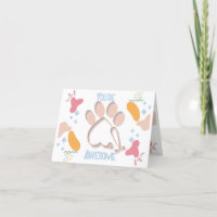 Pastel Artistic Veterinary Technician