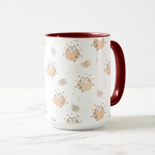 Pastel Autumn Cute Cats Mug