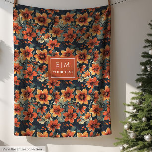 Pastel autumn muted colours terracotta blanket