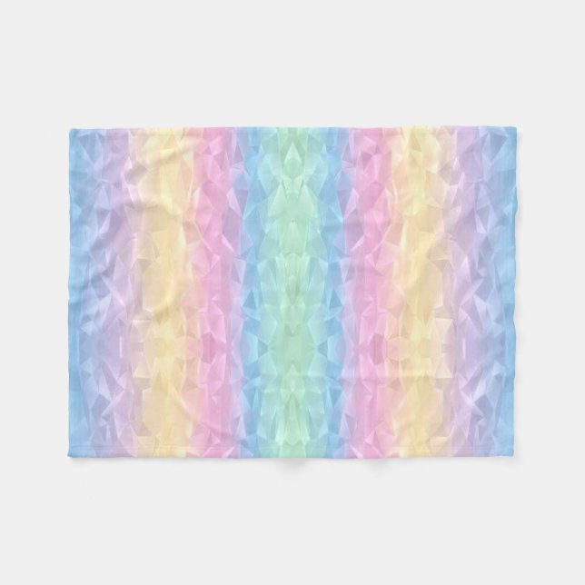 Pastel  baby blanket (Front (Horizontal))