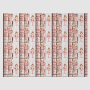 Pastel Ballet Theme with Ribbons and Tutus Tissue Paper