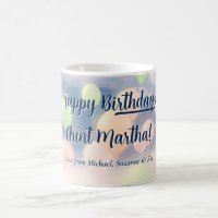 Pastel Balloons Happy Birthday Custom Name