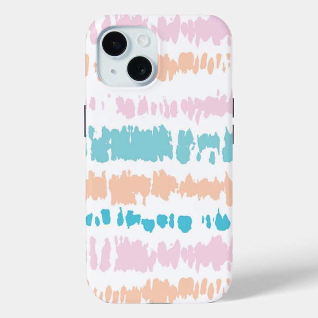 Pastel Batik Pattern Case-Mate iPhone Case (Back)