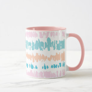 Pastel Batik Pattern Mug