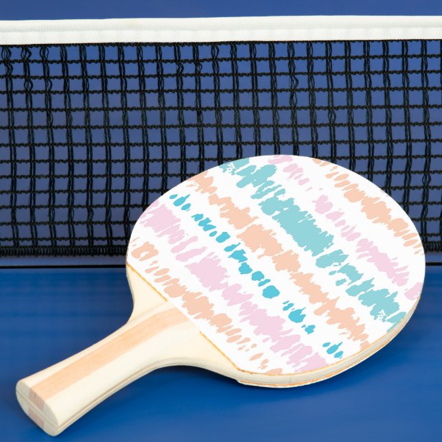 Pastel Batik Pattern Ping Pong Paddle (Insitu)