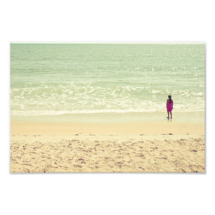 Pastel Beach Photography Photo Print