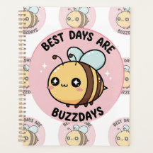 Pastel Bee Journal – Minimal Aesthetic Notebook