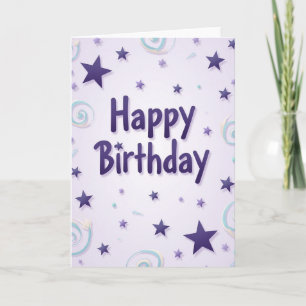 Pastel Birthday Art Card