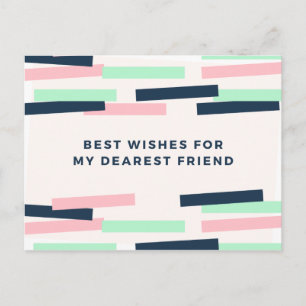 Pastel Birthday Postcard