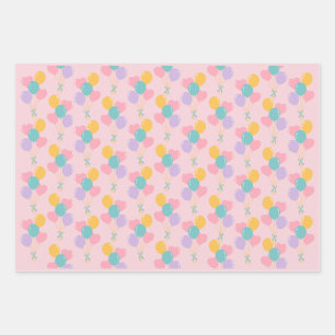 Pastel Birthday Wrapping Paper