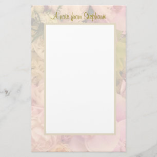 Pastel Blank Writing Paper
