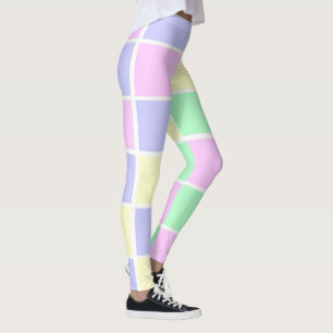 Pastel Blocks Leggings