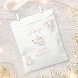 Pastel Blooms Bridal Tea Party Favour Bags