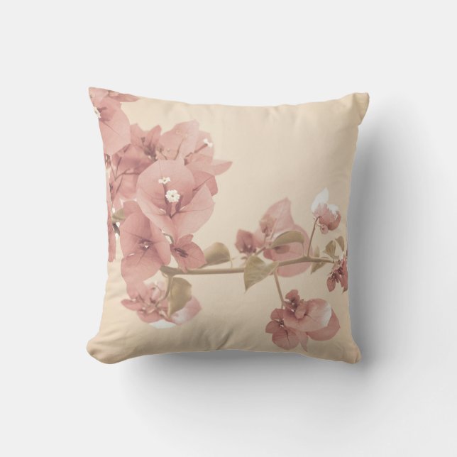 Pastel Blossom Branch Cushion (Front)