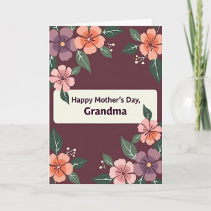 Pastel Blossoms Mothers Card