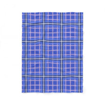 Pastel Blue and Pink Plaid Tartan Seamless Pattern