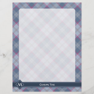 Pastel Blue and Pink Tartan Flyer