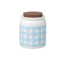 Pastel Blue Checks