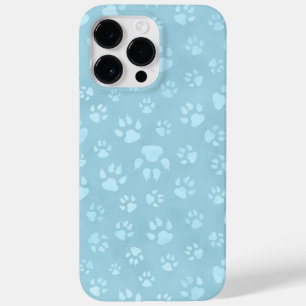 PASTEL BLUE DOG PAWS Case-Mate iPhone 14 PRO MAX CASE