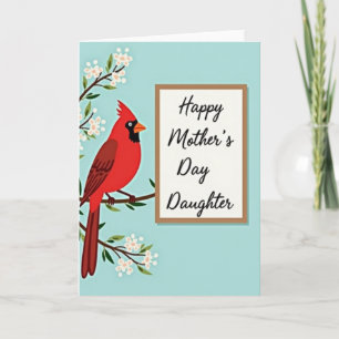 Pastel Blue Mothers Day Card