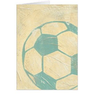 Pastel Blue Soccer Ball by Chariklia Zarris