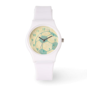 Pastel Blue Soccer Ball by Chariklia Zarris Watch