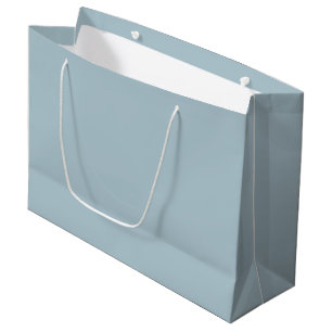 Pastel Blue Solid Colour   Classic   Elegant Large Gift Bag