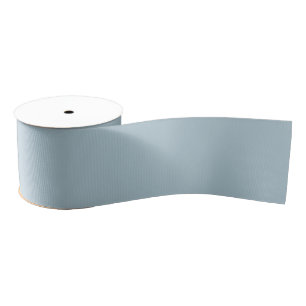 Pastel Blue Solid Colour Grosgrain Ribbon