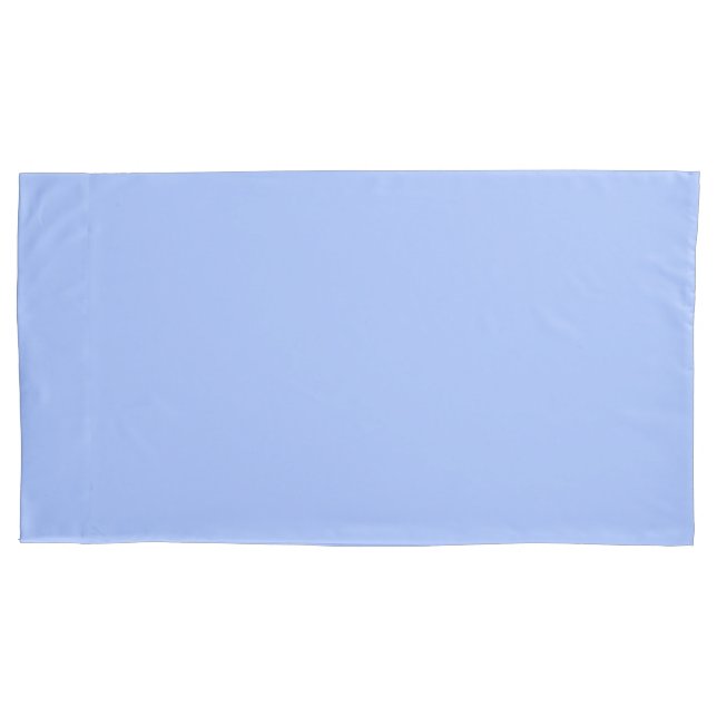 Pastel Blue (solid colour)  Pillowcase (Front)